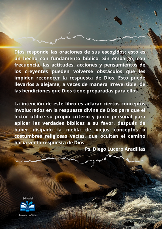 Agua de la Roca Libro: El camino hacia la respuesta de Dios